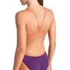 Arena W Swimsuit Lace Back Solid Γυναικείο Μαγιό Προπόνησης, Μέγεθος: 30, 4 image