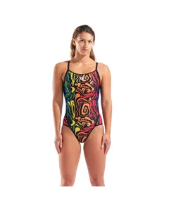 Arena Colours Swimst Super Fly Bck Γυναικείο Μαγιό, Μέγεθος: 32