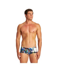 Arena Colourful Paintings Low Waist Men's Training Swimsuit, Size: 70