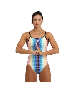 Arena Circle Stripe Γυναικείο Μαγιό, Μέγεθος: 34