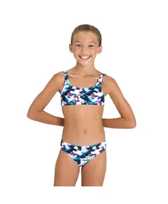Arena Tie And Dye Bikini Top Παιδικό Μαγιό, Μέγεθος: 6Y