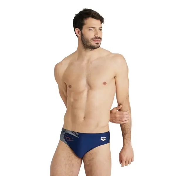 Arena Swim Briefs Graphic Aνδρικό Μαγιό Πισίνας, Μέγεθος: 80
